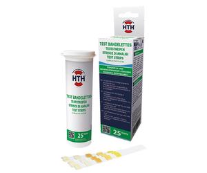 HTH - Tube de 25 bandelettes d'analyse 6 paramètres