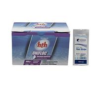 HTH UNIFLOC Pastilles 40g - 0,4kg | Floculant Universel + 10 Tests HPS OFFERTS 6 en 1