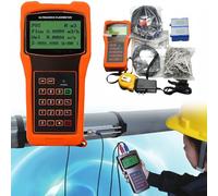 HTTGDGDH Débitmètre À Ultrasons Portable, Testeur De Débit pour Liquides, Diamètre De Tuyau Dn50 À 700 Mm, Température De -30 À 90 °C, Écran LCD,