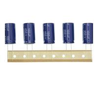 HUABAN 10 pièces 450V 100UF 18x30mm Condensateur électrolytique aluminium à enfichage Haute Fréquence LOWESR 450 Volt 100 UF