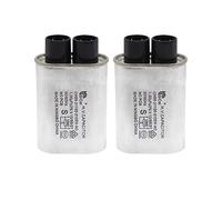 HUABAN 2 pièces 1.0 uF Terminal 4.8mm Condensateur haute tension micro-ondes CH85 2100V AC 10/85/21 50/60Hz