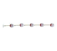 HUABAN 50 Pièces 6.3V 220UF 5x8mm Condensateur Électrolytique Solide en Aluminium à Polymère Conducteur 6.3 Volt 220 UF