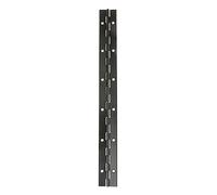HuadaXtai Charnière Piano En Acier Inoxydable, Charnière Fixe Pliante Continue avec Trous pour, Fenêtres, Armoires et Boîtes à Outils, Adaptée Au Travail, 300x30x1mm