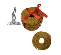 HuadaXtai Encens en Spirale, Bois de Santal, Jasmin, Matériau Naturel, Idéal pour La Maison, Le Bureau, Les Célébrations et Les Rituels, Osmanthus
