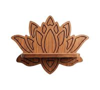 HuadaXtai Étagère Murale, étagère Suspendue Décorative En Bois, Idéale pour Exposer Des Pots de Fleurs, Des Objets Décoratifs et Des Photos, Convient Pou, Brun