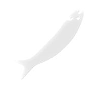 HuadaXtai Extracteur de Grille de Four Bâton pour Four Pousse-tire Outil à Long Manche En Acrylique Anti-brûlure avec Rainures Accessoire pour Cuisine Adapté Po, Blanc