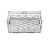 HuadaXtai Panier Four Rotatif pour Rôtissoire Grille Tambour Acier Inoxydable Grille Rôtissoire Amovible Tamis de Cuisson Fonction Rotation 360 Degrés Convient