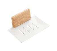 HuadaXtai Petit Plateau Décoratif pour Savon En Barre avec égouttoir dans La Salle de Bain, Mural
