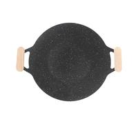 HuadaXtai Poêle à Griller Multifonctionnelle En Fonte, Idéale pour Les Steaks, Les Barbecues et Le Camping. Parfaite pour L'intérieur, L'extérieur, Les, 24 cm