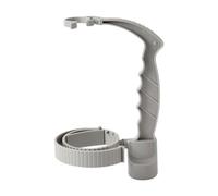 HuadaXtai Poignée pour Boisson Anse Universelle pour Poignée Antidérapante de Bouteille de Boisson Poignée de Transport Ergonomique Débit Maîtrisé Matériau, Gris