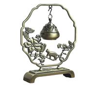 HuadaXtai Support Suspendu pour Encensoir, Brûleur à Cône, En Alliage de Zinc, Objet de Décoration Central pour La Méditation, Idéal pour La Chambre à Coucher, écureuil