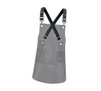 HuadaXtai Tablier Transparent En TPU, Confortable à Porter, pour Les Restaurants de Campagne, Les Salons de Mode, Les Restaurants Grillades et L, noir