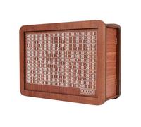 HuadaXtai Tirelire En Bois avec Chiffres et Compteur, Boîte de Rangement Portable, Tirelire pour Adultes et Enfants, 10 000 euros