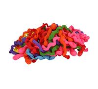 Huairdum 100 Ballons en Spirale, Ballons Longs Torsadés pour les Décorations de Fête, en Latex Naturel sans Danger pour un Mariage, un Anniversaire, une Fête Prénatale, Idéal pour la Décoration