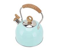 Huairdum Bouilloire à thé Sifflante de 2,5 L, Théière de Grande capacité en Acier Inoxydable, Infuseur à thé avec Poignée Ergonomique, Idéale pour un Chauffage Rapide et une Rétention de Chaleur