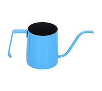 Huairdum Cafetière Faite à la Main, Bec Fin en Acier Inoxydable, Bouilloire à café de 350 Ml, Bouilloire Compacte à Col de Cygne, Idéale pour le Brassage de Barista à Domicile (Gobelet d'infusion
