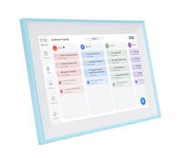 Huairdum Calendrier Numérique Intelligent avec écran Tactile de 10,1 Pouces, Tableau de Tâches Interactif WiFi, Planificateur Familial, Cadre Photo électronique, Planificateur Hebdomadaire et Mensuel