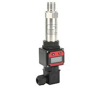 Huairdum Capteur de Pression, Transmetteur de Pression, Capteur de en Alliage d'aluminium avec Noyau de Silicium diffusé Allemand, Sortie 24 V CC 0-10 V IP65, Idéal pour l' Hydraulique, l'air et