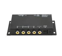 Huairdum Enregistreur Vidéo Numérique à 4 Canaux, Mini MDVR 720P, Entrée Audio Vidéo à 4 Canaux, Télécommande à Superposition de Temps de Plaque d'immatriculation à Large Tension 936 V, Idéal pour