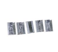 Huairdum Joints Métalliques à Boucle de Cerclage, 200 Pièces, Clips d'emballage en Acier galvanisé pour Sangle PET de 16mm avec Résistance à la Pression de Morsure de 500KG