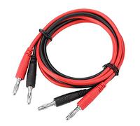 Huairdum Kit de Fils de Test Multimètre Câble de Test de Sonde de 1000 V avec Fiches Banane et Clips, Idéal pour les Travaux de de Physique en Laboratoire électrique