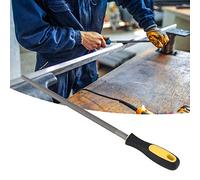 Huairdum Lime Ronde de 12 Pouces, Râpe en Acier, avec Poignée Ergonomique Antidérapante, Idéale pour les Projets en Métal et en Bois (Lime ronde à dents grossières de 12 pouces avec)