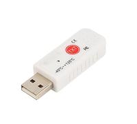 Huairdum Moniteur de Température USB PC, Double Thermomètre Intérieur et Extérieur, Capteur d'affichage Hyperbole, Enregistreur de Données, Alarme avec Sonde