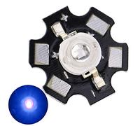 Huairdum Puces LED, Perles LED Haute Puissance 395-400 Nm avec Base en Aluminium, Idéales pour le Durcissement des Ongles et la Destruction de la Croissance des plantes.