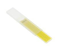 Huairdum Recharge de Crayon de Charpentier Graphite, Marqueur de Charpentier de 2,8 Mm, Recharges de Crayon de Travail du Bois 24 Pièces avec Boîte de Rangement, Idéal pour le Dessin de