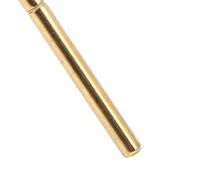 Huairdum Sonde de Test à Ressort 100 Pièces, Outils de Broche Pogo à Grande Tête Ronde, Aiguille de Test de Composants électroniques pour les Projets de Soudage de Circuits