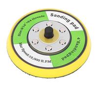 Huairdum Support de Ponceuse Rond pour Disque de Polissage, Tampon de Ponçage de 4 Pouces avec un Bon Taux d'enlèvement, Opération Légère à une Main pour le Meulage des Bords et des Surfaces
