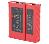 Huairdum Testeur de Câble Réseau, Outil de Test de Fil Lan, Testeur de Câble Ethernet RJ45 RJ11 RJ12 CAT5 CAT6 UTP avec Section Détachable pour Test de Court-circuit