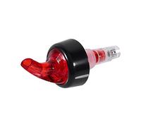 Huairdum Verseurs de Bouteilles d'alcool Mesurés de 50 Ml, Verseur Transparent à Mesure Rapide, Distributeur de Cocktails de Vin de Bar et Pub, Idéal pour la Maison (rouge)