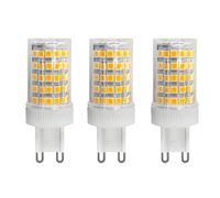 HUAMu Lot de 3 Ampoules LED G9 10W Équivalent Halogène 150W, 86 LED, 1000Lm, Angle de faisceau 360°, Ultra Lumineuses, AC220-240V, Non Dimmable, Blanc Chaud 3000K