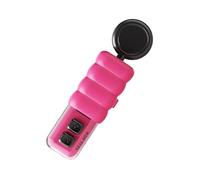 HUANGING Machine de scellage thermique 3 en 1 - Ouvre-bouteille magnétique portable pour sacs, collations, mini scellage de sacs rechargeable, Noir et rose, Machine à refermer portable