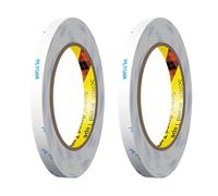 HUANR 1600T Scotch Double Face, Super Strong PE Adhesif Double Faces | 10 mm × 3m Doubles Face, Ruban Adhésif Haute Adhérence Sans Résidus Pour la Fixation Murale de Cadres Photo à la Maison Bure