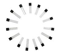 HUAREW 15 valeurs 300pièces transistor NPN C945 C1815 S8050 S9013 S9014 S9018 2N2222 2N3904 2N5551 PNP A1015 S8550 S9012 S9015 2N3906 2N5401 BJT kit de classification de transistor