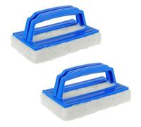 HUAREW Brosse Éponge Ligne d'eau, Brosse à récurer de avec poignée