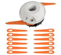 HUAREW Polycut 2-2 Tête pour STIHL FSA45 Débroussailleuse Accessoires, Tête de fauche 4008 710 2102 avec 12 lame en plastique