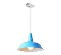 HUAYUSEDF Lampe à suspension de plafond tête unique, source lumière E26, encastrée, lustre style industriel nordique, luminaires décoration d'îlot cuisine balcon salon