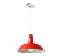 HUAYUSEDF Lampe à suspension de style industriel américain, lampe suspendue tête unique vis E26, lustre réglable en hauteur, luminaires décoration bar d'îlot cuisine restaurant