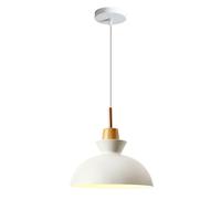 HUAYUSEDF Lampe suspendue créative en forme de chapeau, suspension métal style industriel nordique, lustre réglable hauteur avec source lumière E26, luminaires décoration balcon