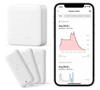 Hub domotique SwitchBot W3400010 Wifi avec Contrôle vocal et Capteur environnemental