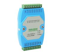 Hub RS485 de qualité Industrielle, 8 Ports, Prend en Charge 300 à 460 800 BPS, Isolation Optoélectronique, Installation Facile, Idéal pour L'acquisition de Données et la