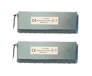HUBATS Acorn HB-L5600-4S4P Lot de 2 batteries Li-ion 180 Li 5600 mAh 14,8 V 82,88 WH T565 pour monte-escalier ACORN 180LI-REV C