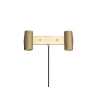 Globen Lighting Applique murale Hubble 2 Laiton brossé