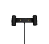 Globen Lighting Applique murale Hubble 2 Noir