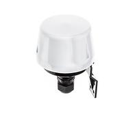 HUBER Twilight 1 Interrupteur crépusculaire extérieur, capteur crépusculaire réglable [5-50 Lux], Protection IP44 I Interrupteur crépusculaire en saillie 230V