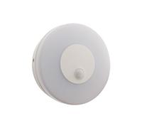 Zenitech - Hublot rond extérieur LED 12W IP65 + détecteur mouvement Blanc G