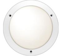 Hublot SARLAM Chartres/Sans lampe - E27 75 W - Lampe - SARLAM - Verre - Polycarbonate - Blanc